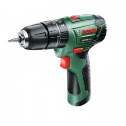 Bosch PSB 1080 LI-2 Senza chiave Nero, Verde, Rosso