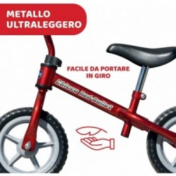 Chicco 17161 - Bicicletta Senza Pedali, Bike per l'Equilibrio con Manubrio e Sellino Regolabili