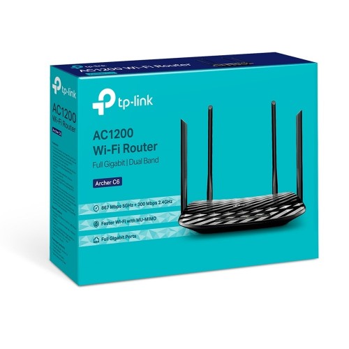 TP-LINK Archer C6 router wireless Fast Ethernet...