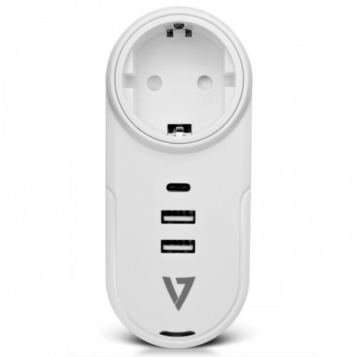 V7 1 presa rotante da viaggio con scaricatore...