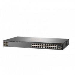 Hewlett Packard Enterprise Aruba 2930F 24G 4SFP+ Gestito L3 Gigabit Ethernet (10/100/1000) 1U Grigio