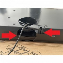 - OUTLET - Elica KREA GFA BL/F/90 - Cappa Filtrante ad Incasso, Nero, 90 cm, D