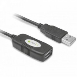 Techly Cavo Prolunga Attivo USB2.0 Hi-Speed 10m (IUSB-REP10TY)