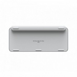 Logitech MX Keys Mini for Mac tastiera RF senza fili + Bluetooth Italiano Argento, Bianco