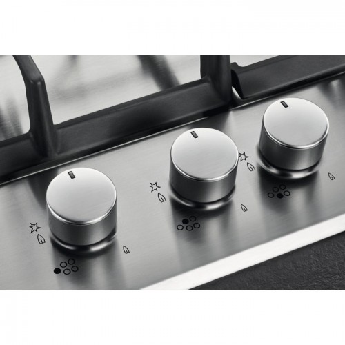 Aeg HGB64400SM - Piano cottura, 4 fuochi, Inox