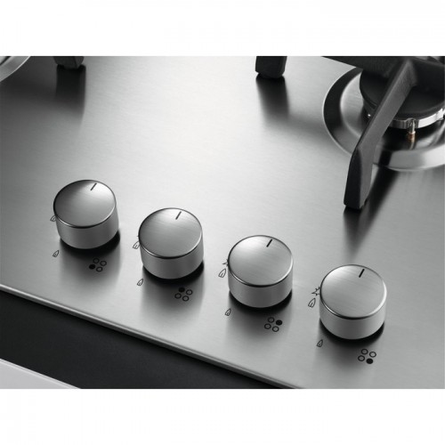 Aeg HGB64400SM - Piano cottura, 4 fuochi, Inox