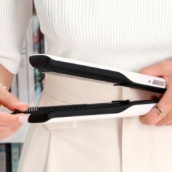 Imetec Bellissima Steam Elixir - Piastra per Capelli a Vapore, Lisci e Onde Morbide, 4 Temperature, Autospegnimento