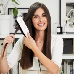 Imetec Bellissima Steam Elixir - Piastra per Capelli a Vapore, Lisci e Onde Morbide, 4 Temperature, Autospegnimento