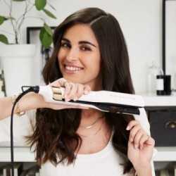 Imetec Bellissima Steam Elixir - Piastra per Capelli a Vapore, Lisci e Onde Morbide, 4 Temperature, Autospegnimento