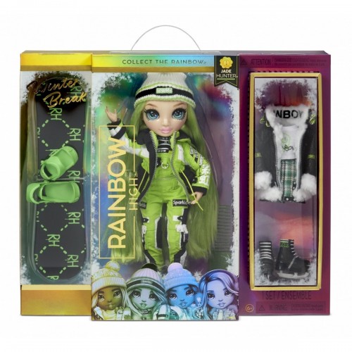 Rainbow High Winter Break Fashion Doll- Jade...