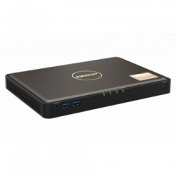 QNAP TBS-464 NAS Desktop Collegamento ethernet LAN Nero
