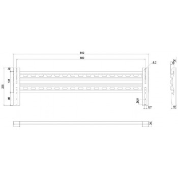 ITB OM06155 Supporto TV a... 2