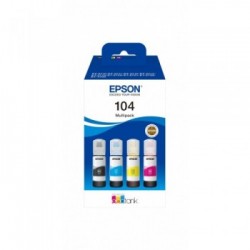 Epson 104 ECOTANK 4-COLOUR MULTIPACK C13T00P640