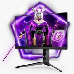 AOC AG254FG Monitor PC 62,2 cm (24.5") 1920 x 1080 Pixel Full HD LED Nero, Rosso