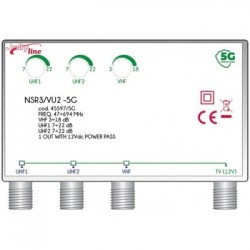 G.B.S. Elettronica NSR3/VU2-5G amplificatore di segnale TV 40 - 694 MHz