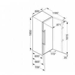- OUTLET - Liebherr SKBes 4350 - Frigorifero MonoPorta BioFresh, 367 Litri, Classe A+++, Acciaio SmartSteel 