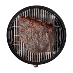 Weber Smokey Mountain Cooker - Barbecue Affumicatore a Carbone, Ø 57cm, Modello 731004, Nero