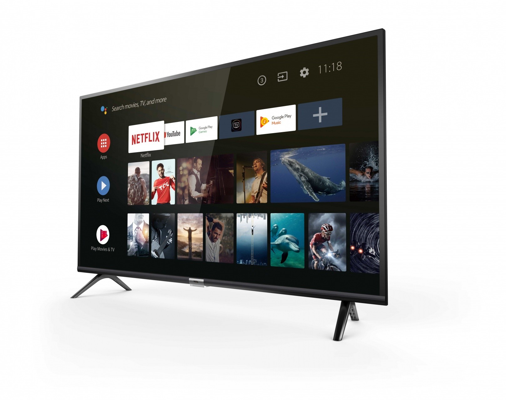 TCL 40ES560 - Smart TV 40" LED, Full HD, Android, Wi-Fi, A+