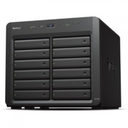 Synology DX1222 contenitore di unità di archiviazione Box esterno HDD/SSD Nero 2.5/3.5"