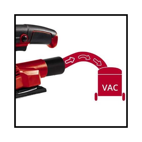 Einhell TC-OS 1520/1 Sheet sander Nero, Rosso...