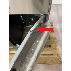 - OUTLET - Glem AER96MI3 - Cucina a Gas, 4 Fornello(i), Forno Elettrico, Acciaio Inossidabile 