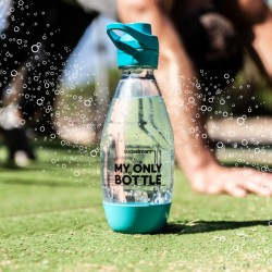 SodaStream My Only Bottle 500 ml Uso quotidiano, Fitness, Sport Blu, Trasparente