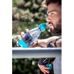 SodaStream My Only Bottle 500 ml Uso quotidiano, Fitness, Sport Blu, Trasparente