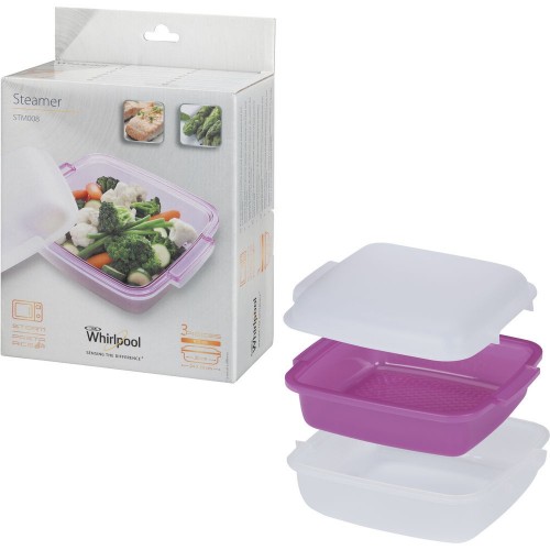 Vaporiera Ovale 2.5 L, cottura forno a microonde