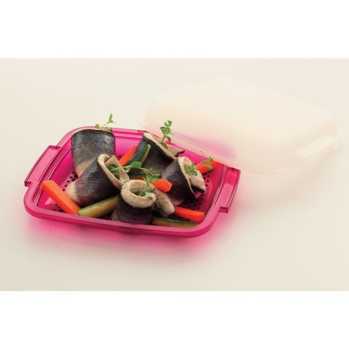Vaporiera Ovale 2.5 L, cottura forno a microonde