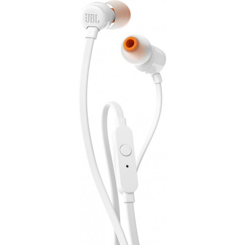 JBL T110 Cuffia Auricolare Bianco
