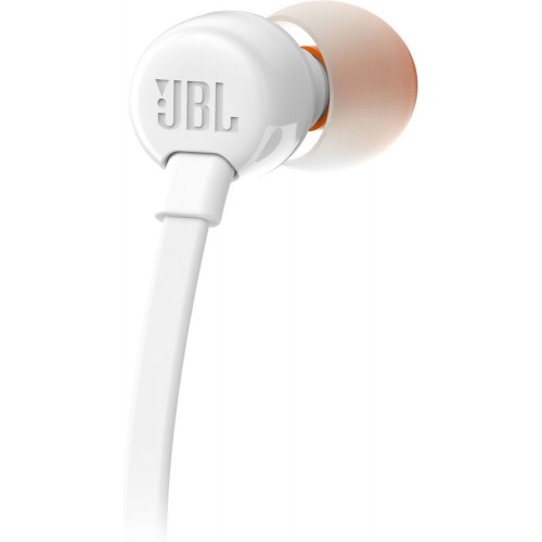JBL T110 Cuffia Auricolare Bianco