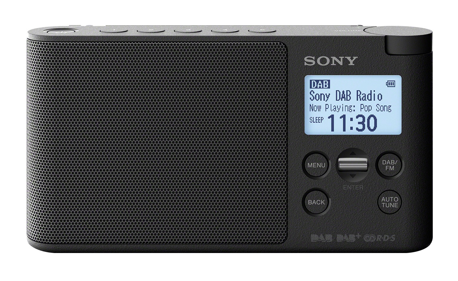 Sony XDR-S41D radio Portatile Digitale Nero