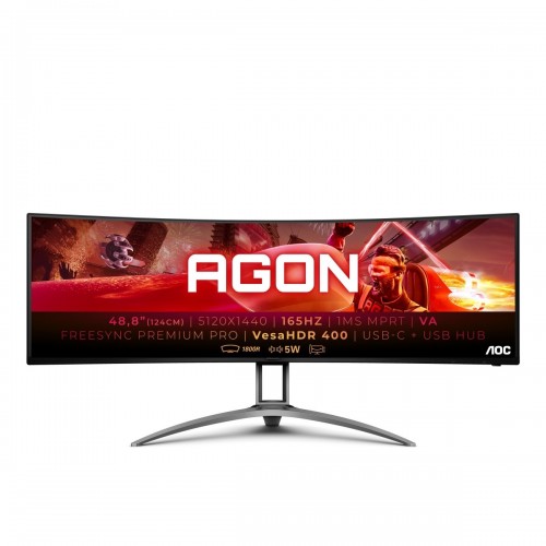 AOC AG493UCX2 Monitor PC 124,5 cm (49") 5120 x...