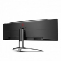 AOC AG493UCX2 Monitor PC 124,5 cm (49") 5120 x 1440 Pixel Quad HD LED Nero, Rosso