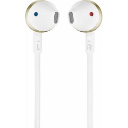 JBL T205 Cuffia Auricolare Champagne, Oro