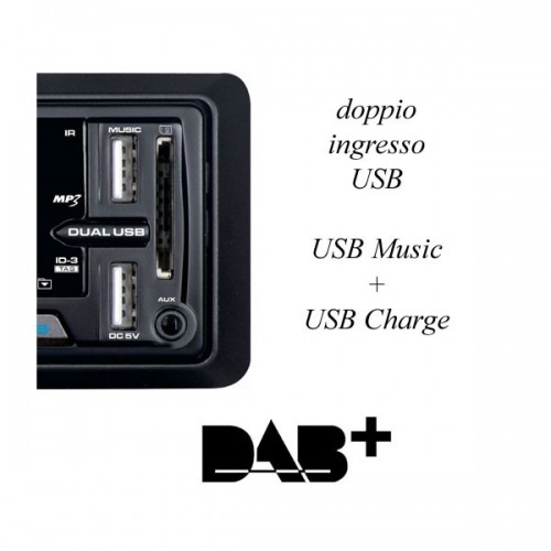 New Majestic DAB-442 BT Ricevitore multimediale...