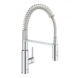Grohe 30361000 - Miscelatore Monocomando con Canna Girevole, Cromo