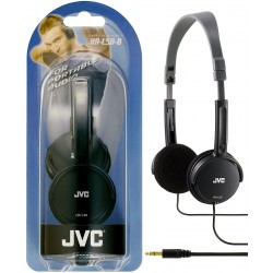 JVC HA-L50-B cuffia e auricolare Cuffie Padiglione auricolare Nero
