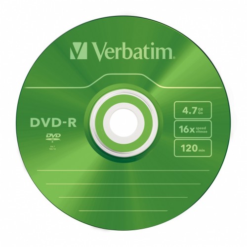 Verbatim DVD-R Colour 4,7 GB 5 pezzo(i)