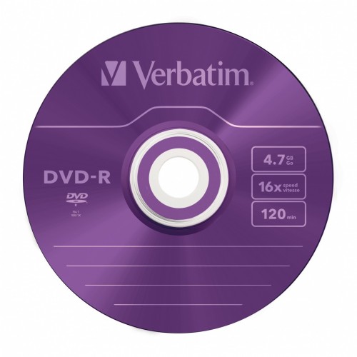 Verbatim DVD-R Colour 4,7 GB 5 pezzo(i)