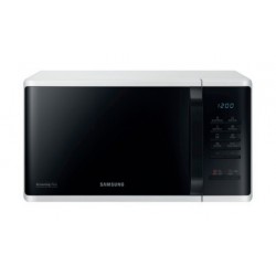 Samsung MG23K3513AW - Microonde con Grill, 23 Litri, 800 W, Nero, Bianco