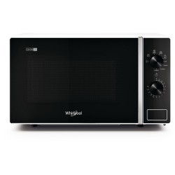 Whirlpool MWP 103 W - Microonde con Grill, 20 Litri, 700 W, Nero, Bianco