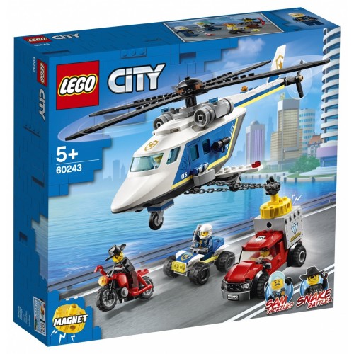 LEGO City Inseguimento sull'elicottero della...