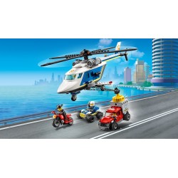 LEGO City Inseguimento sull'elicottero della polizia - 60243