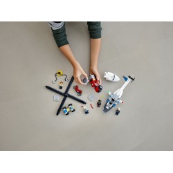 LEGO City Inseguimento sull'elicottero della polizia - 60243