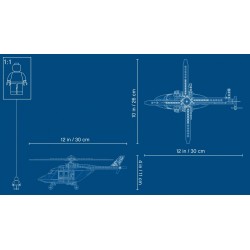 LEGO City Inseguimento sull'elicottero della polizia - 60243