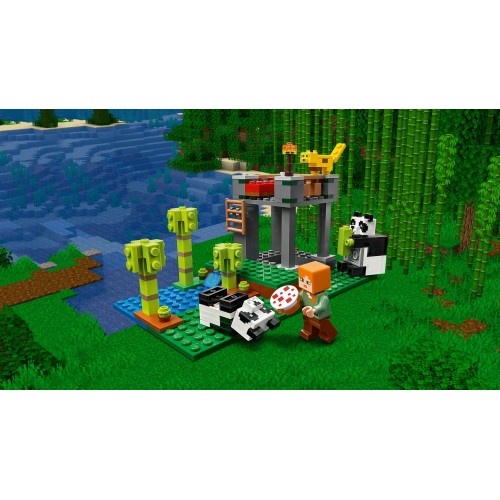 LEGO Minecraft L'allevamento di panda - 21158