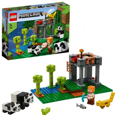 LEGO Minecraft L'allevamento di panda - 21158