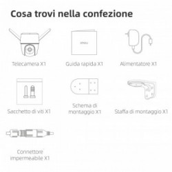 IMOU Cruiser 2MP IPC-S22FP-0360B-imou Telecamera Wi-Fi IP CCTV 1920 x 1080 p