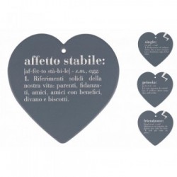 Villa D'Este Home Tivoli 'Victionary Cuori Infranti', Set 4 Sottopentole